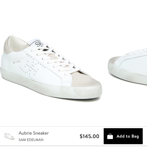 SAM EDELMAN - Aubrie Sneaker - size 7 - Picture 2 of 4